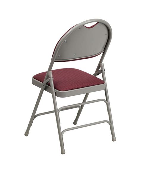 hercules series ultra-premium triple braced burgundy fabric metal folding chair|flash furniture hercules series.